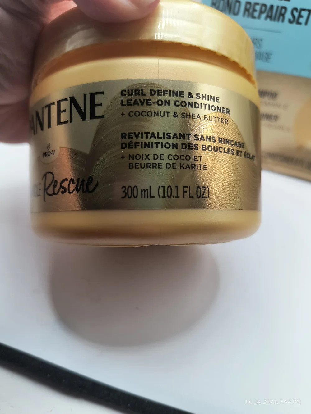 Pantene The Miracle Bond Repair Set Shampoo Cond + Curl Define Shine Hair Care
